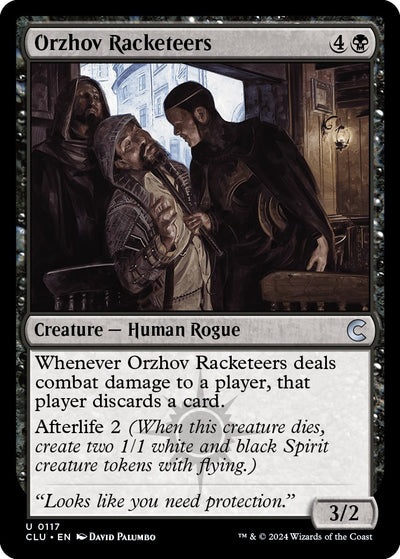 Orzhov Racketeers (117) (Ravnica: Clue Edition)