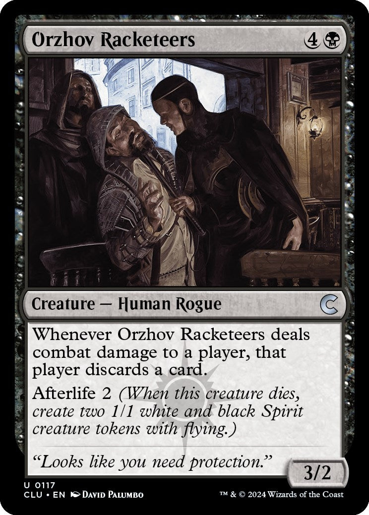 Orzhov Racketeers (117) (Ravnica: Clue Edition)