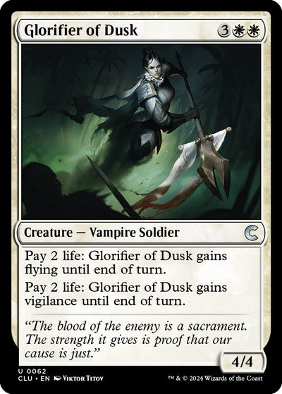 Glorifier of Dusk (62) (Ravnica: Clue Edition)