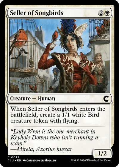 Seller of Songbirds (72) (Ravnica: Clue Edition)