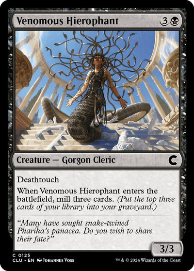 Venomous Hierophant (125) (Ravnica: Clue Edition)