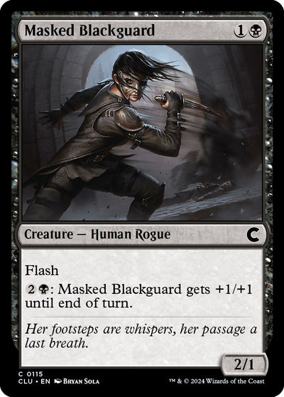 Masked Blackguard (115) (Ravnica: Clue Edition)