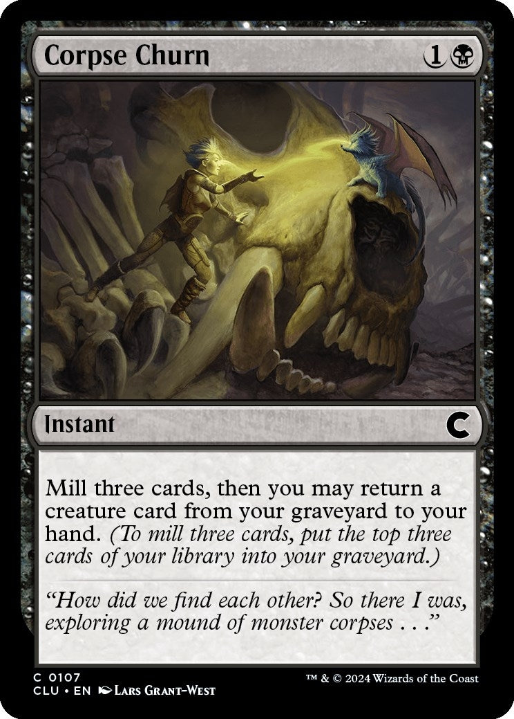 Corpse Churn (107) (Ravnica: Clue Edition)