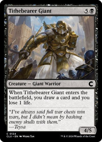 Tithebearer Giant (124) (Ravnica: Clue Edition)