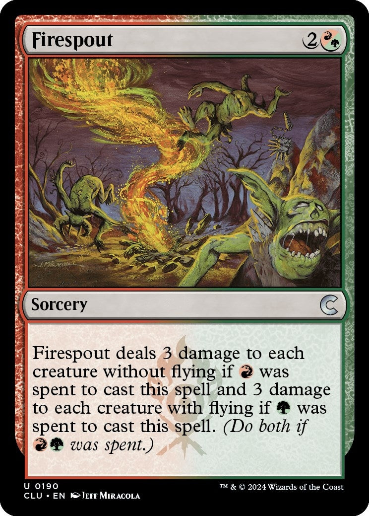 Firespout (190) (Ravnica: Clue Edition)