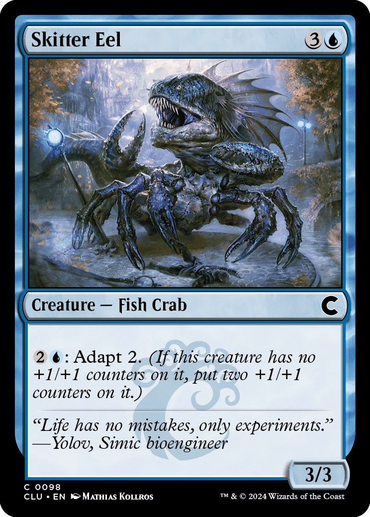 Skitter Eel (98) (Ravnica: Clue Edition)