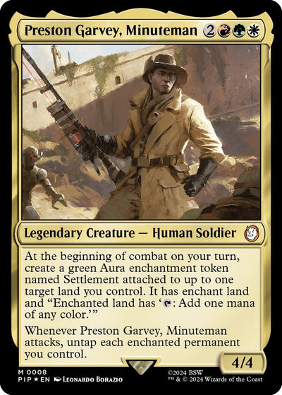 Preston Garvey, Minuteman (8) (Universes Beyond: Fallout) (Foil)