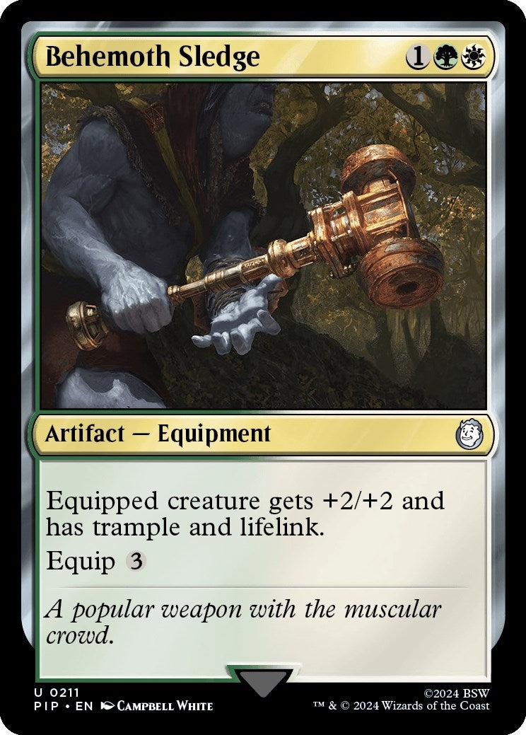 Behemoth Sledge (211) (Universes Beyond: Fallout)