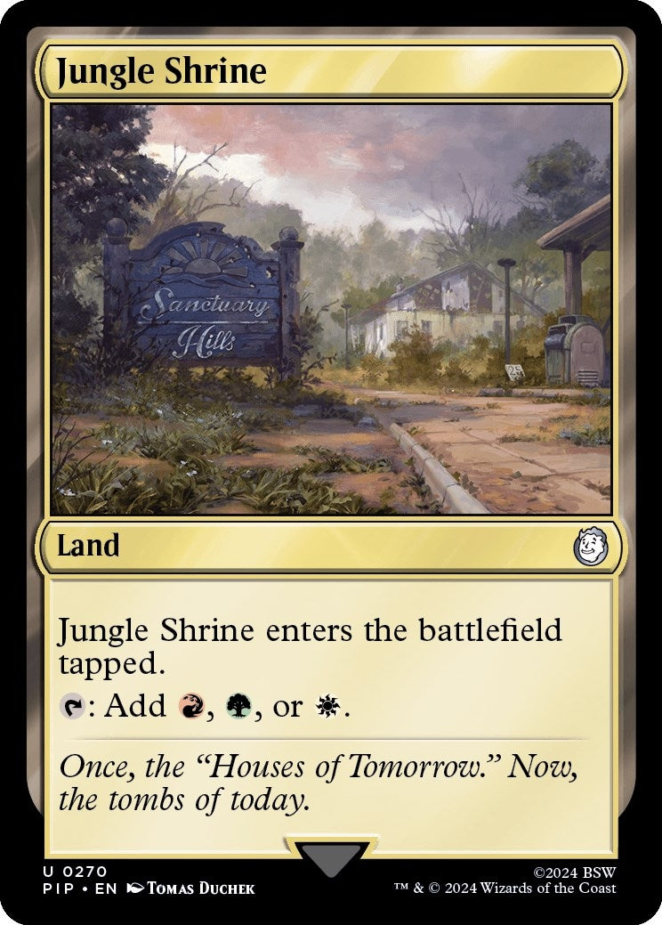 Jungle Shrine (270) (Universes Beyond: Fallout)