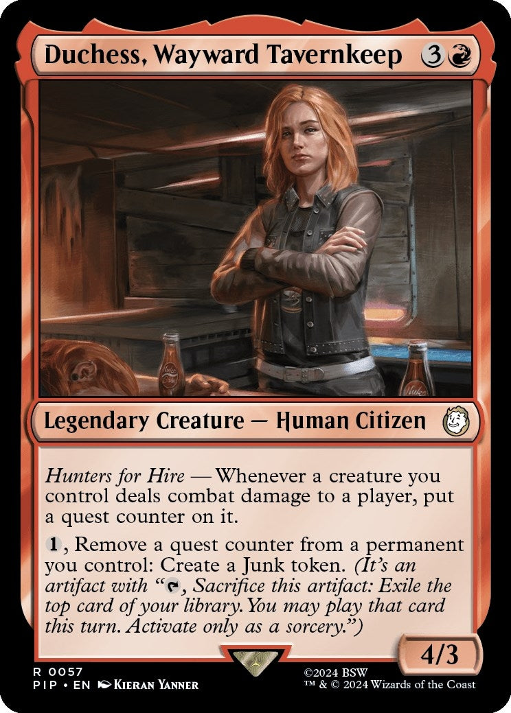 Duchess, Wayward Tavernkeep (57) (Universes Beyond: Fallout)