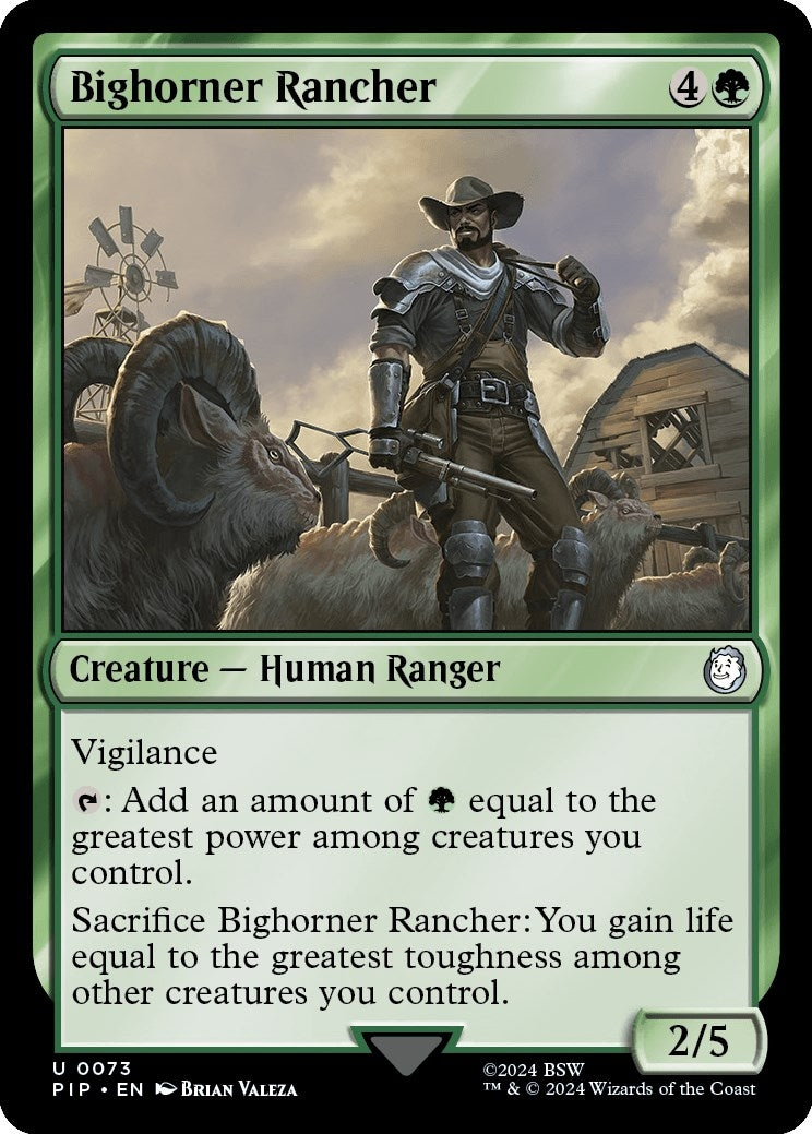 Bighorner Rancher (73) (Universes Beyond: Fallout)