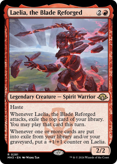Laelia, the Blade Reforged (281) (Modern Horizons 3) (Foil)