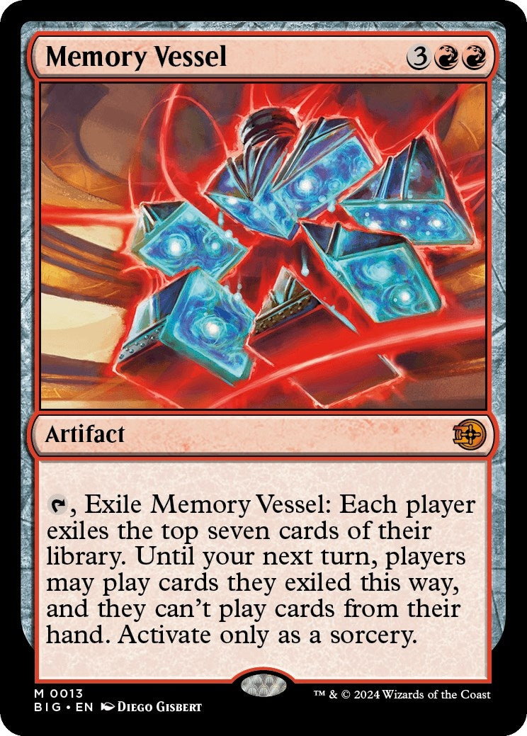 Memory Vessel (13) (Outlaws of Thunder Junction: The Big Score) (Foil)