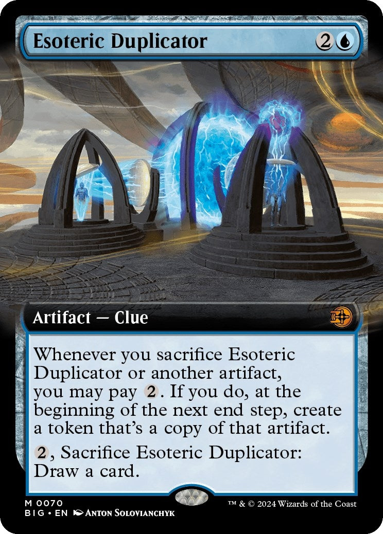 Esoteric Duplicator (Extended Art) (70) (Outlaws of Thunder Junction: The Big Score)