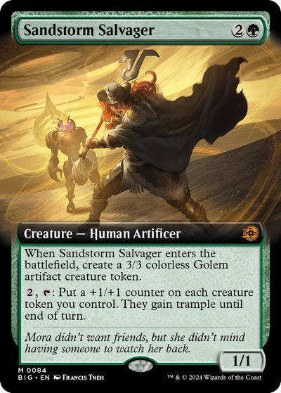 Sandstorm Salvager (Extended Art) (84) (Outlaws of Thunder Junction: The Big Score) (Foil)