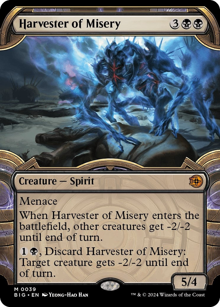 Harvester of Misery (Showcase) (39) (Outlaws of Thunder Junction: The Big Score)