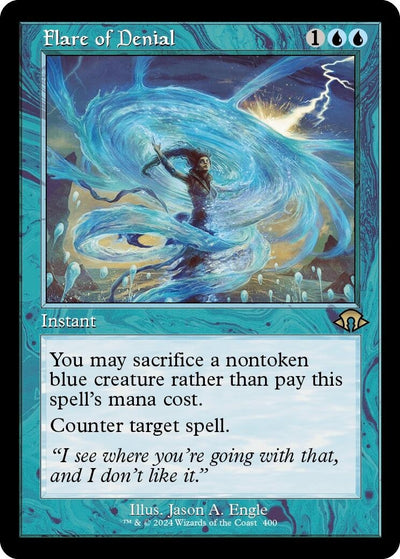 Flare of Denial (Retro Frame) (400) (Modern Horizons 3)