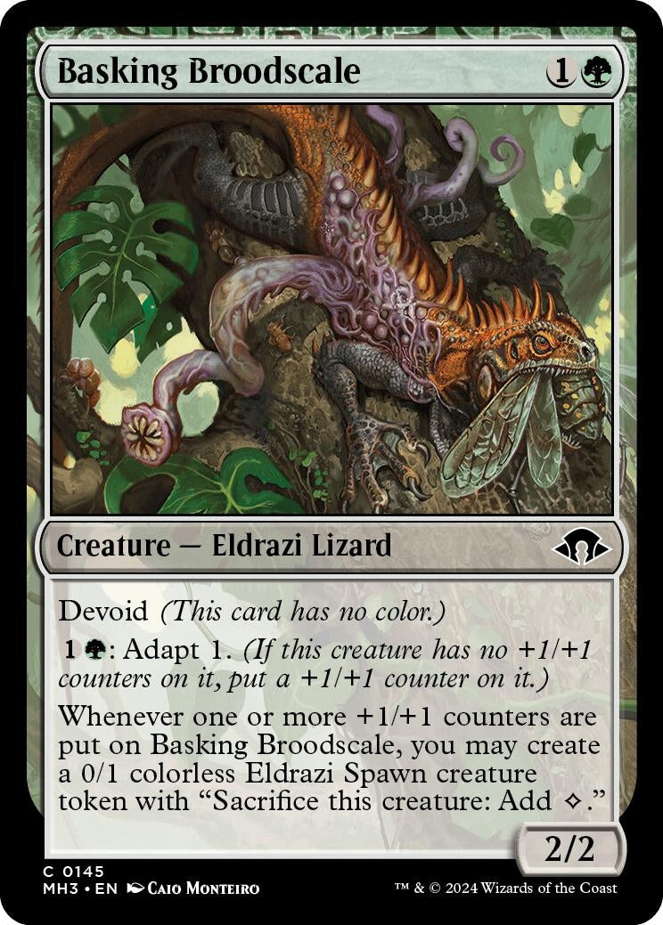 Basking Broodscale (145) (Modern Horizons 3)
