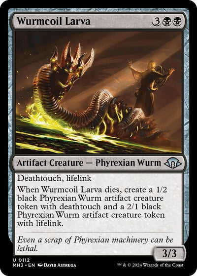 Wurmcoil Larva (112) (Modern Horizons 3)