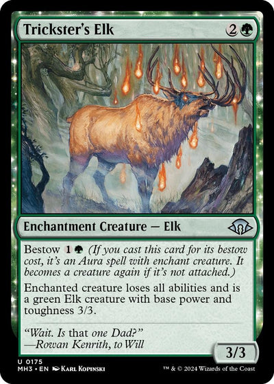 Trickster's Elk (175) (Modern Horizons 3) (Foil)