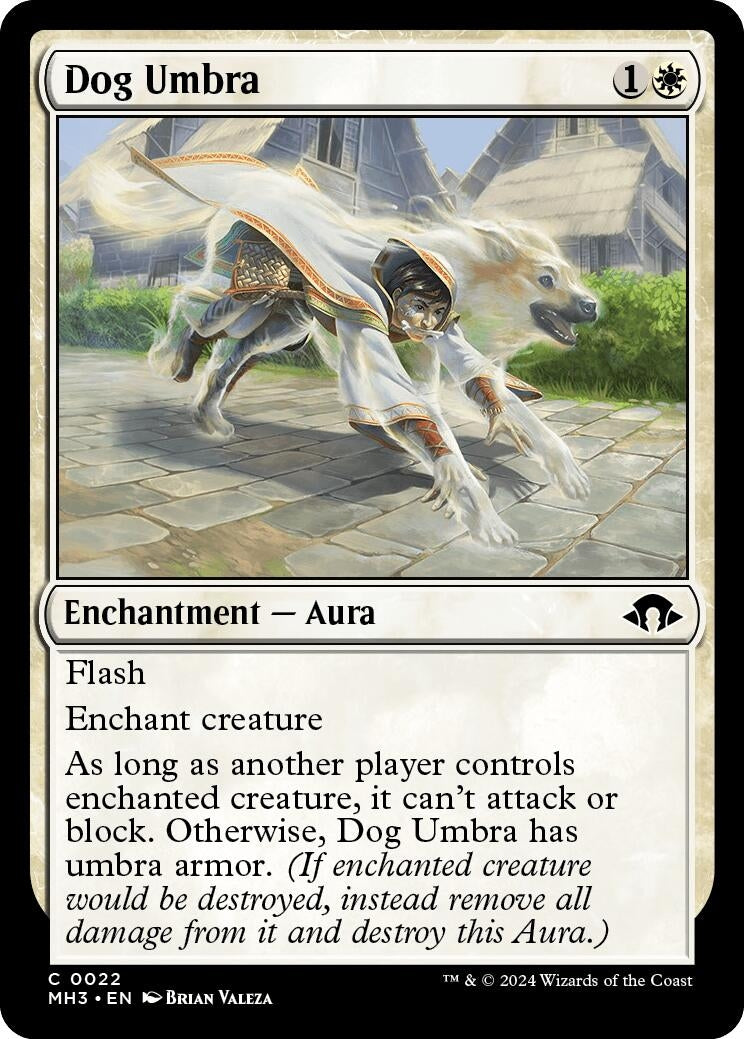 Dog Umbra (22) (Modern Horizons 3) (Foil)