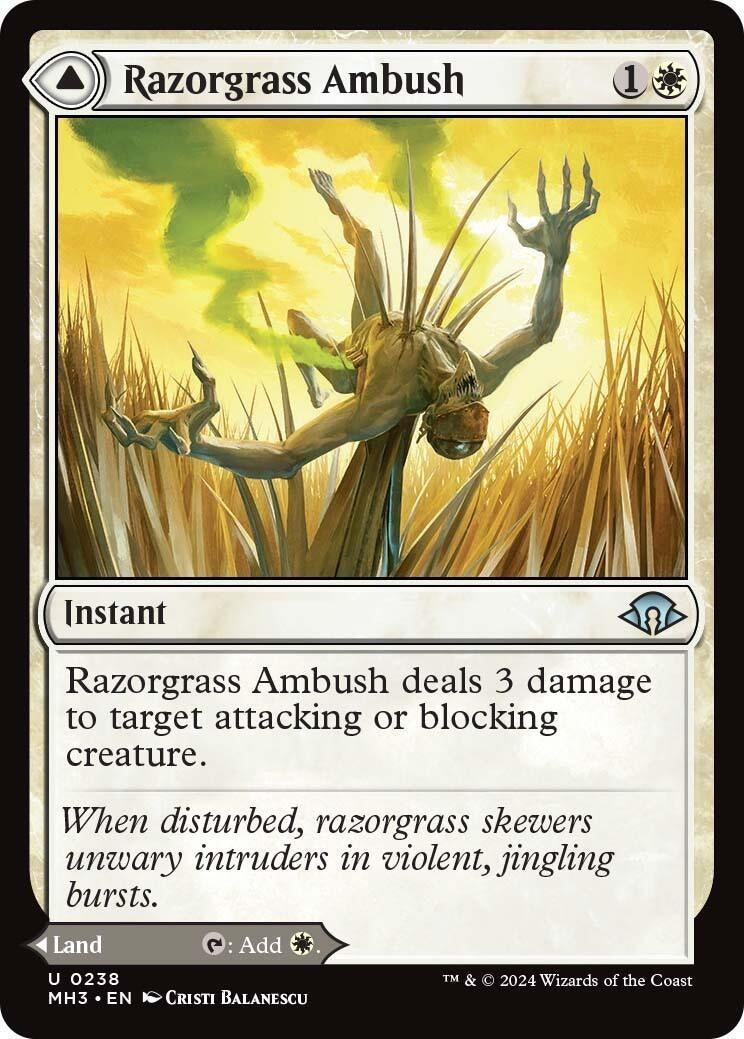 Razorgrass Ambush (238) (Modern Horizons 3) (Foil)