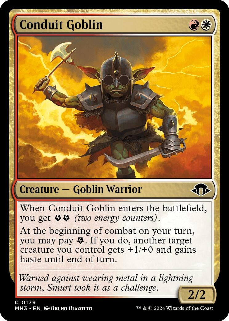 Conduit Goblin (179) (Modern Horizons 3) (Foil)
