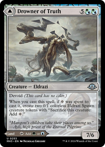 Drowner of Truth (253) (Modern Horizons 3) (Foil)