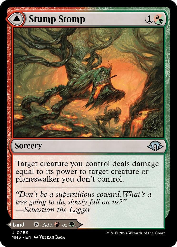 Stump Stomp (259) (Modern Horizons 3) (Foil)
