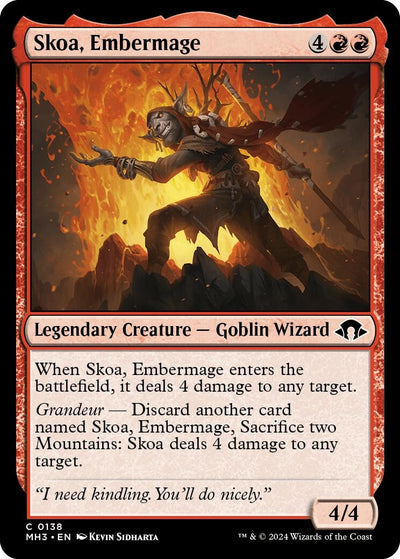 Skoa, Embermage (138) (Modern Horizons 3) (Foil)