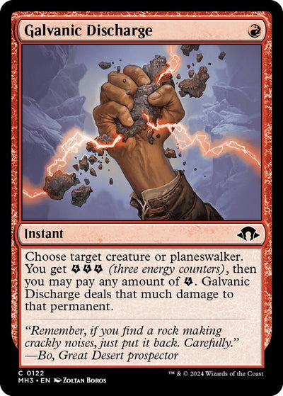 Galvanic Discharge (122) (Modern Horizons 3) (Foil)