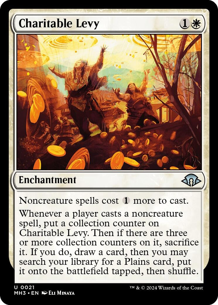 Charitable Levy (21) (Modern Horizons 3) (Foil)