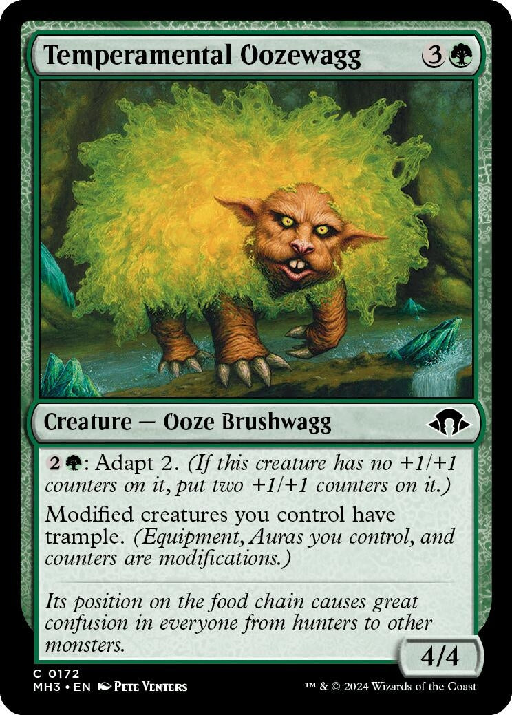 Temperamental Oozewagg (172) (Modern Horizons 3) (Foil)