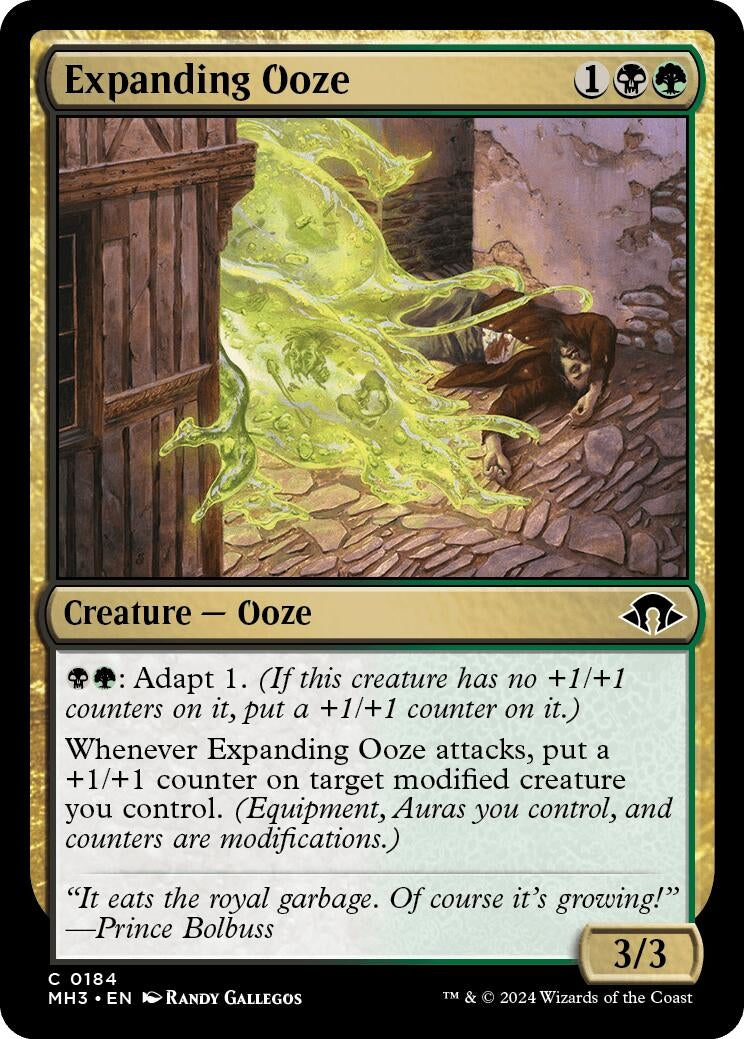 Expanding Ooze (184) (Modern Horizons 3) (Foil)