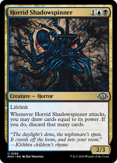 Horrid Shadowspinner (188) (Modern Horizons 3) (Foil)