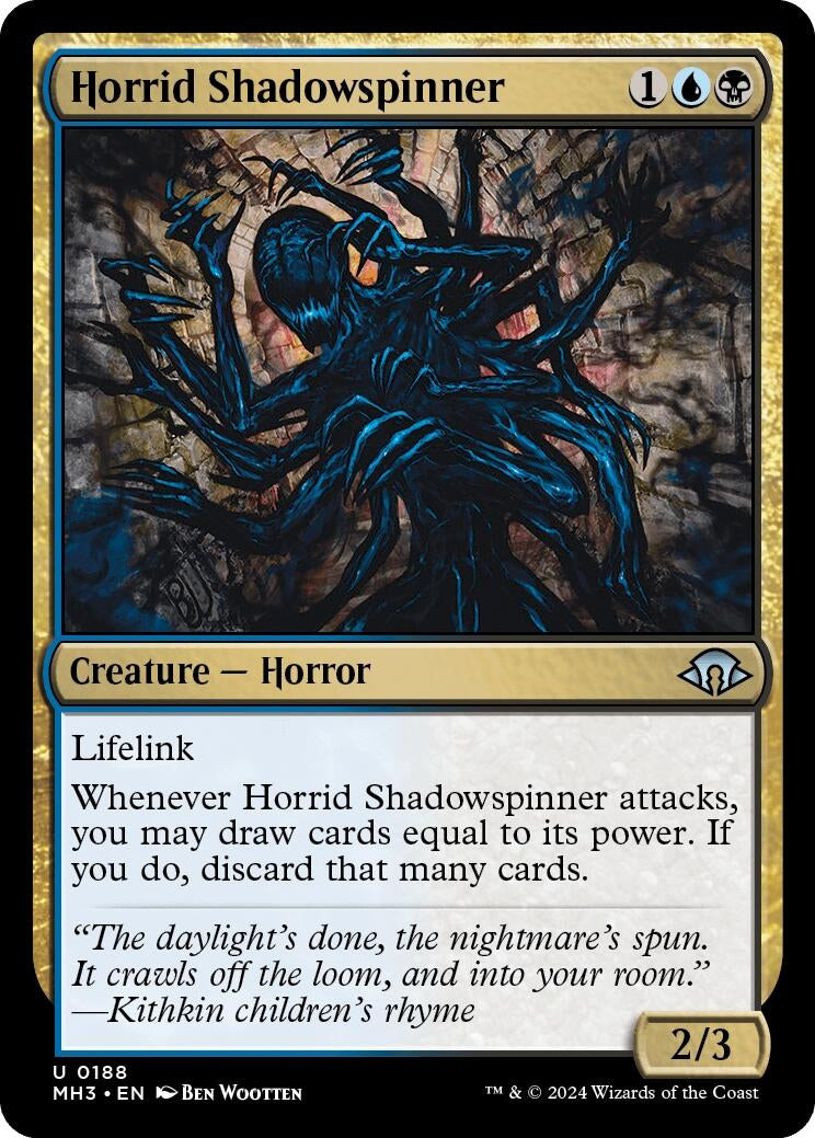 Horrid Shadowspinner (188) (Modern Horizons 3) (Foil)