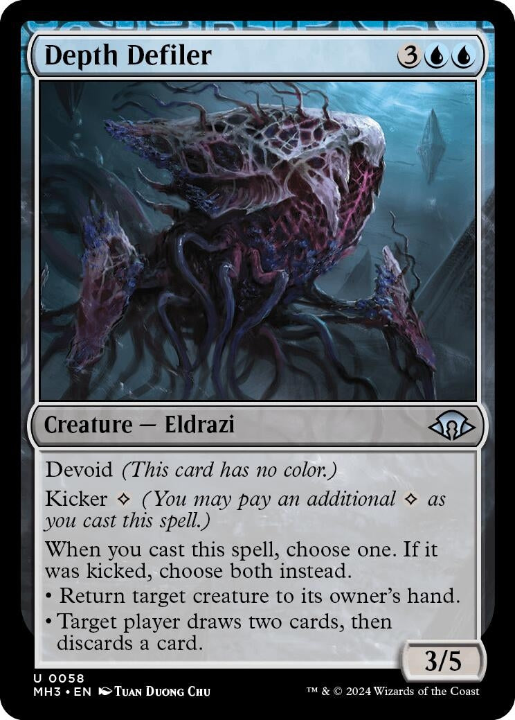 Depth Defiler (58) (Modern Horizons 3) (Foil)
