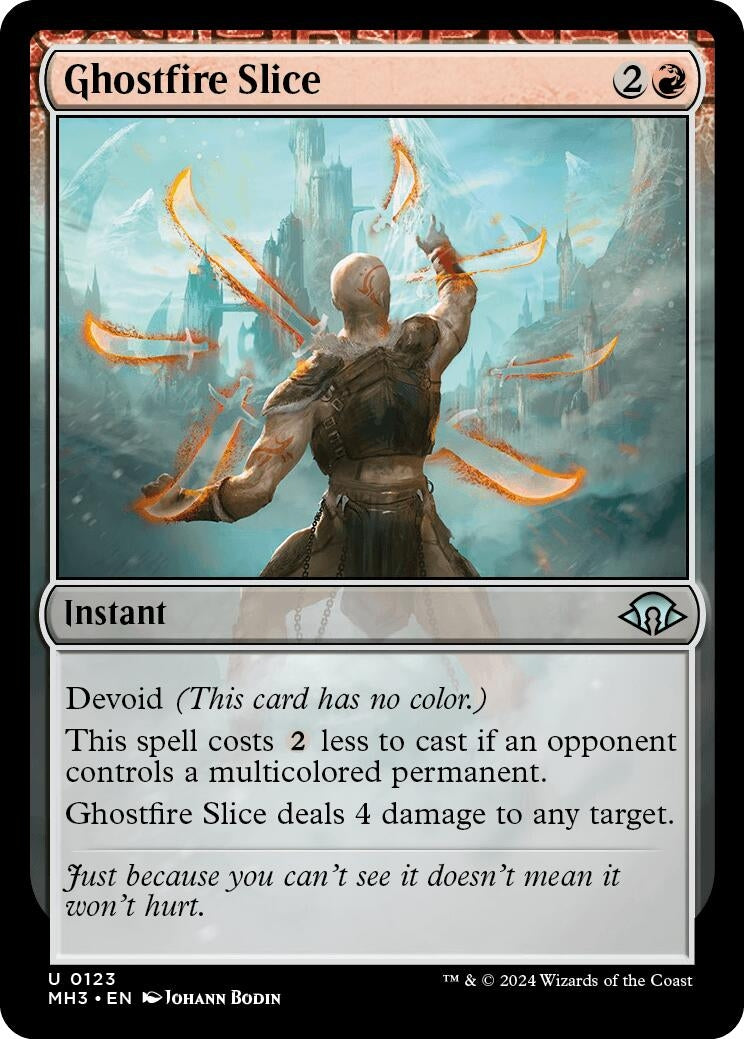 Ghostfire Slice (123) (Modern Horizons 3)