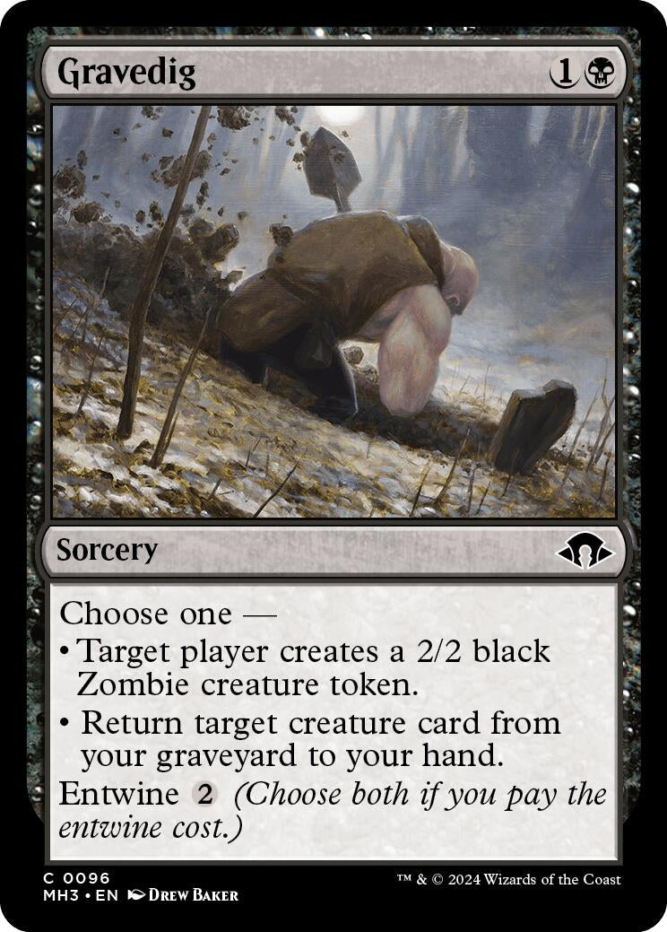 Gravedig (96) (Modern Horizons 3) (Foil)