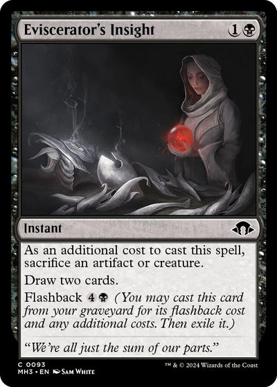 Eviscerator's Insight (93) (Modern Horizons 3) (Foil)