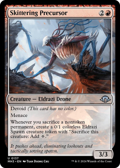 Skittering Precursor (137) (Modern Horizons 3) (Foil)