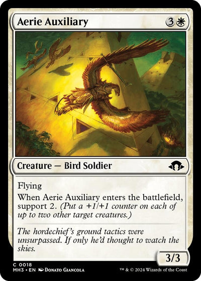 Aerie Auxiliary (18) (Modern Horizons 3) (Foil)