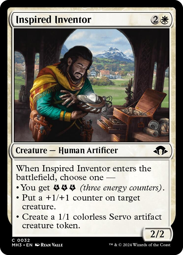 Inspired Inventor (32) (Modern Horizons 3) (Foil)