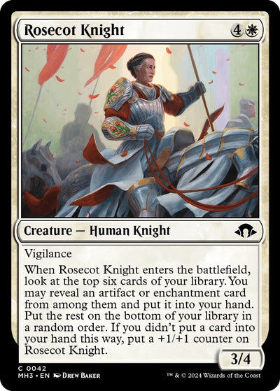 Rosecot Knight (42) (Modern Horizons 3) (Foil)