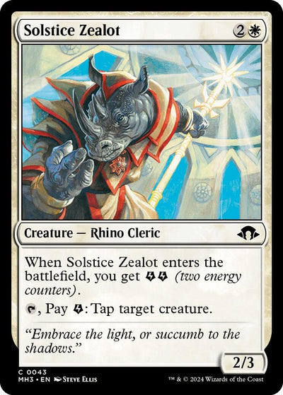 Solstice Zealot (43) (Modern Horizons 3) (Foil)