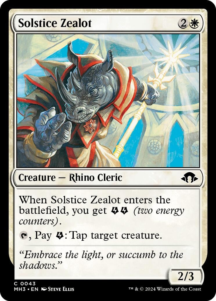 Solstice Zealot (43) (Modern Horizons 3) (Foil)
