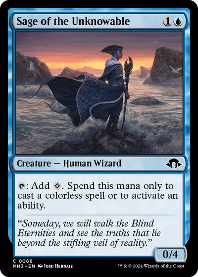 Sage of the Unknowable (68) (Modern Horizons 3) (Foil)