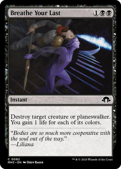 Breathe Your Last (82) (Modern Horizons 3) (Foil)