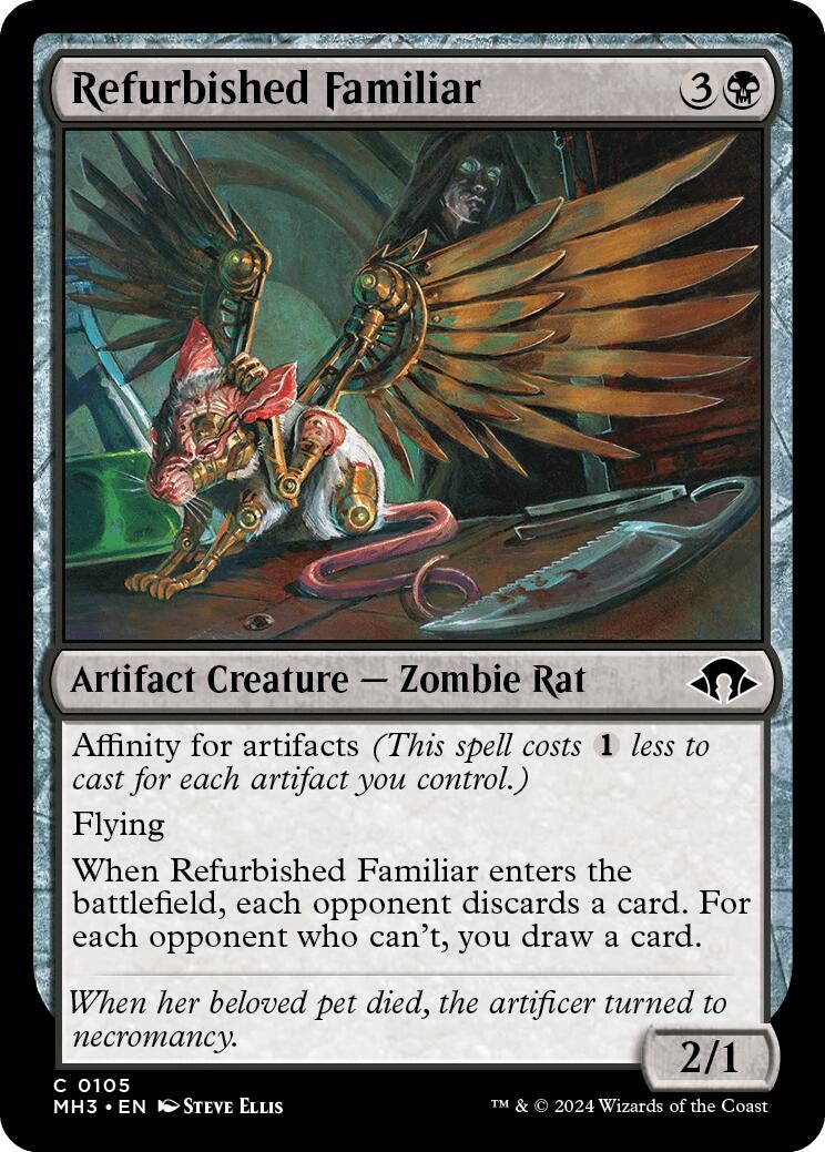 Refurbished Familiar (105) (Modern Horizons 3) (Foil)
