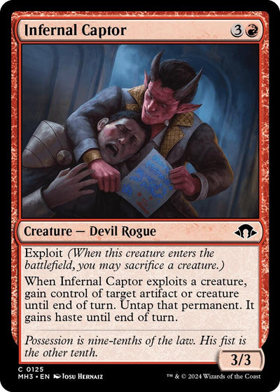 Infernal Captor (125) (Modern Horizons 3) (Foil)